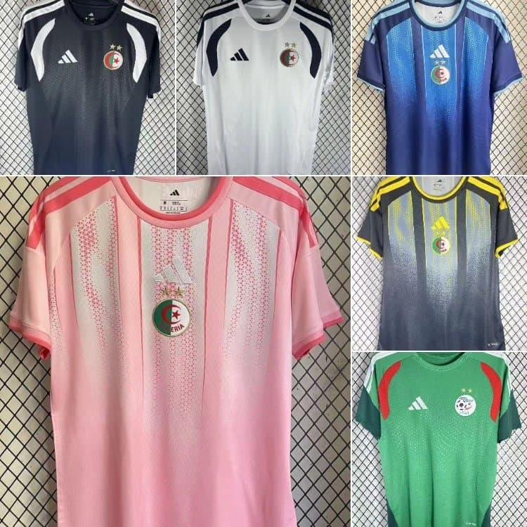 Adidas Algeria National Team Soccer Jerseys