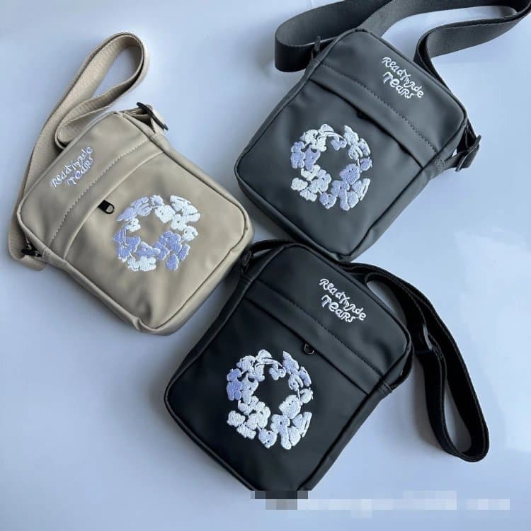 Ready Made Pears Embroidered Crossbody Bag